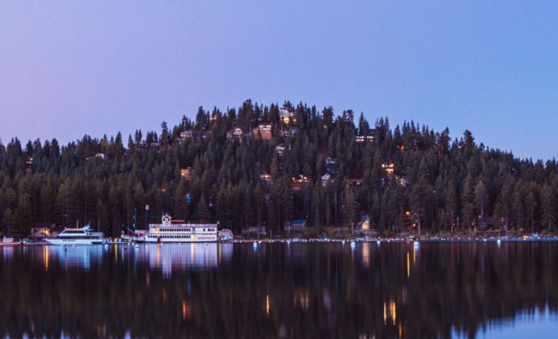 Nevada Lake Tahoe buyer reviewing TRPA architectural plans before purchasing a luxury home