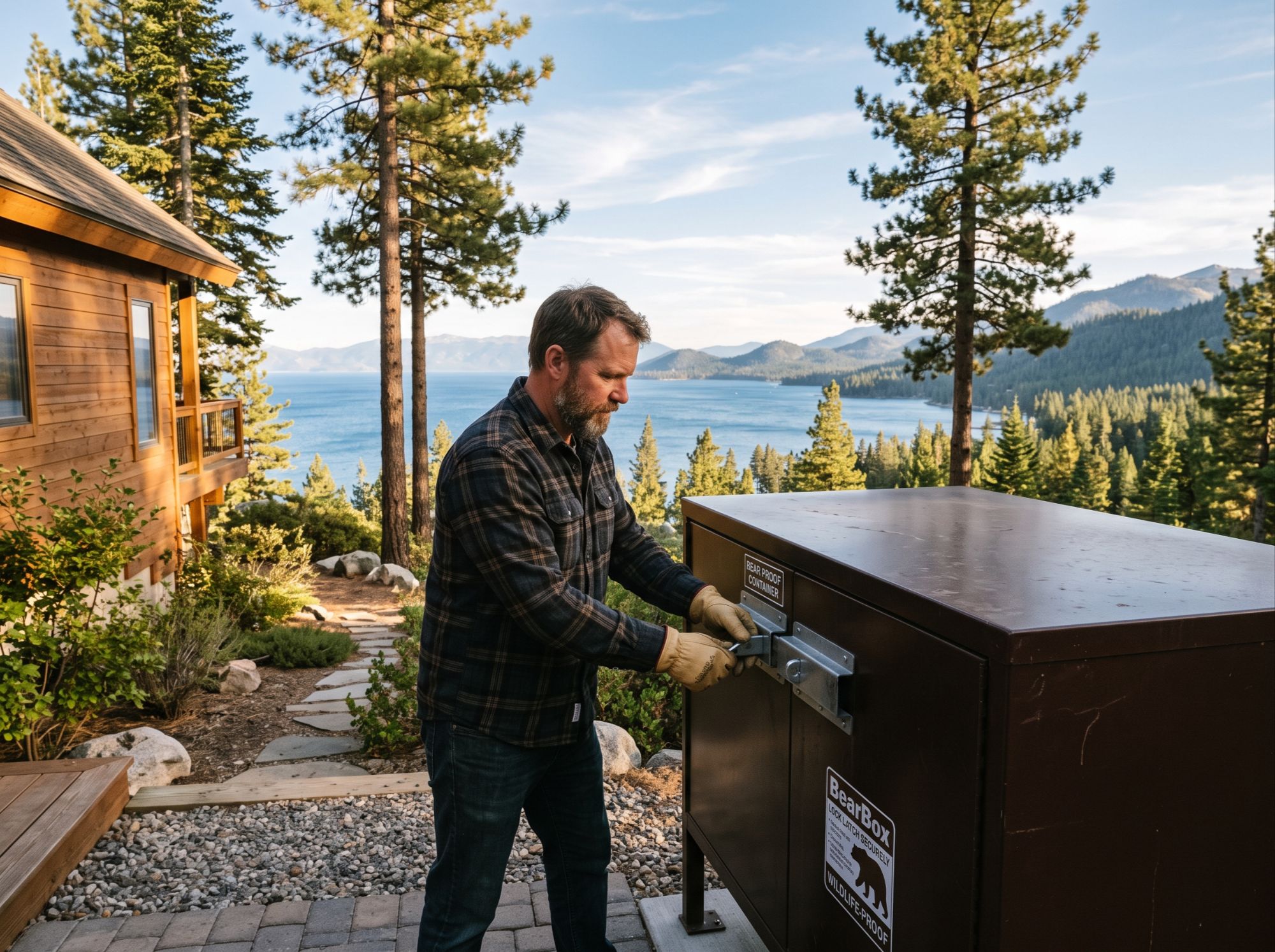 Douglas County Tahoe Township bear box fines repeat bear access incidents and secured trash rules