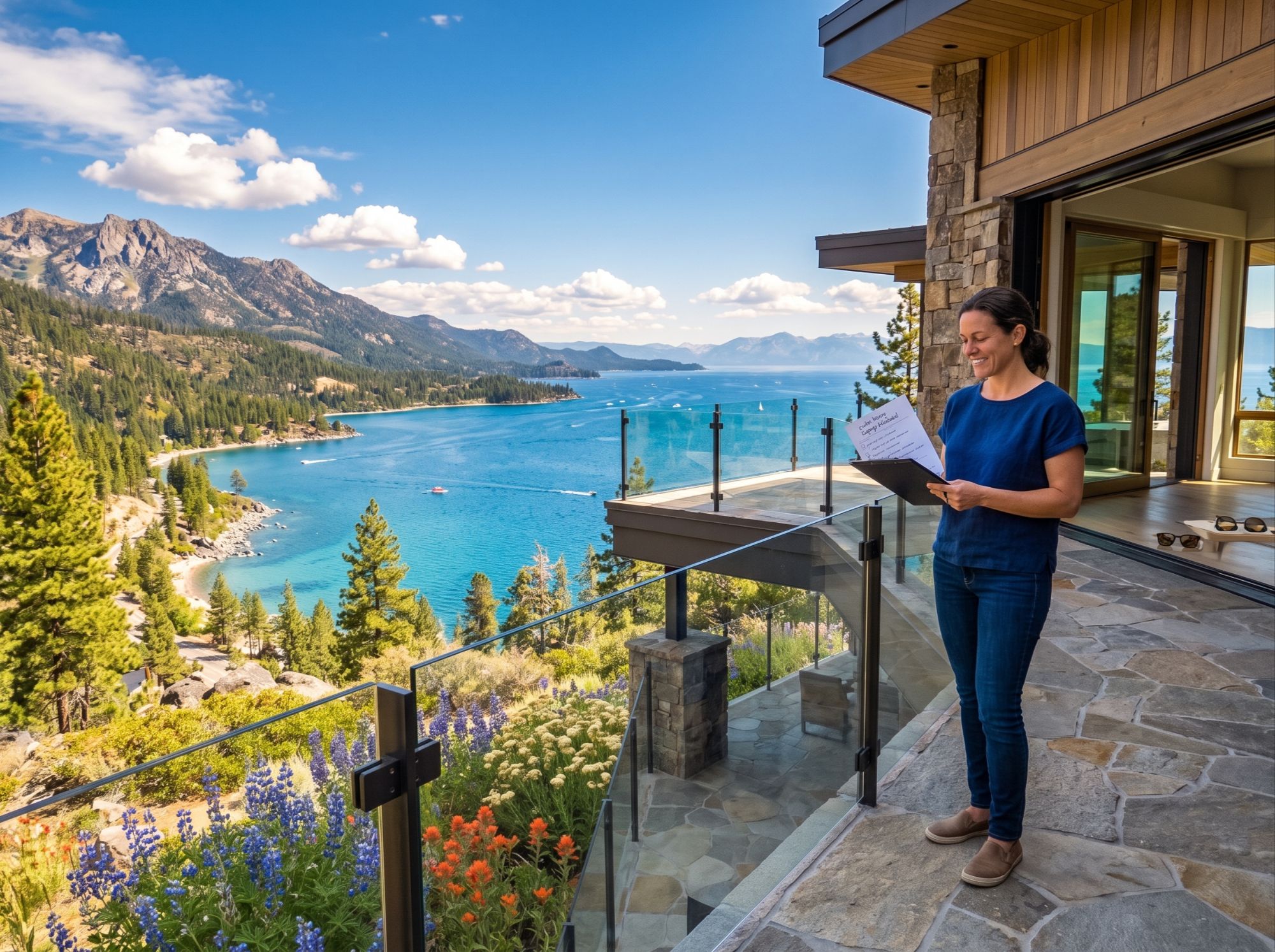 Lake Tahoe defensible space escrow repair holdback and wildfire insurance checklist
