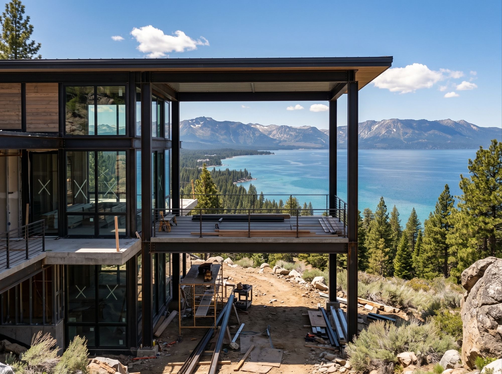 Tear-down property versus raw vacant land for Nevada Tahoe custom home buyers