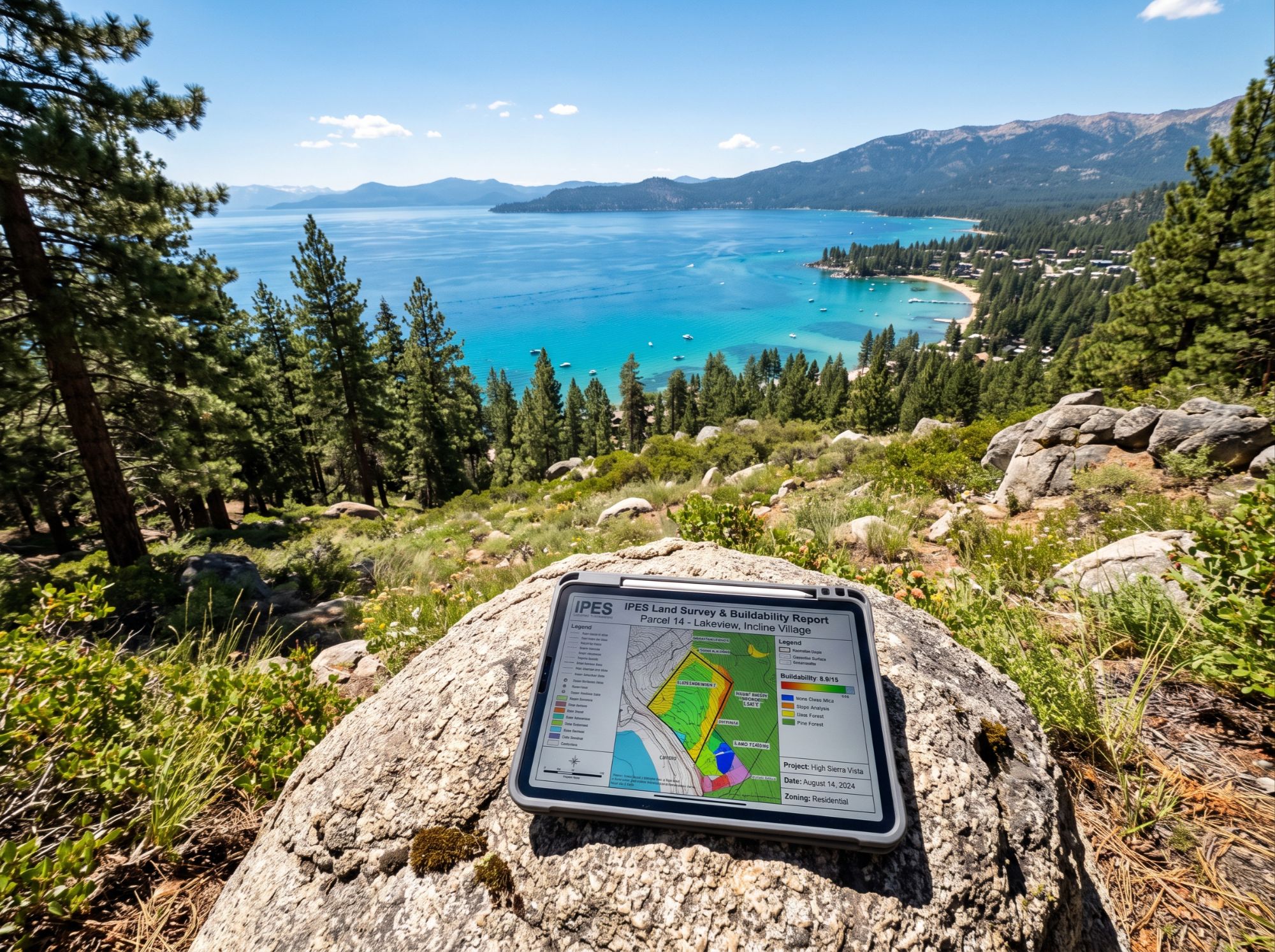 Nevada Tahoe vacant land IPES score and buildability review for buyers