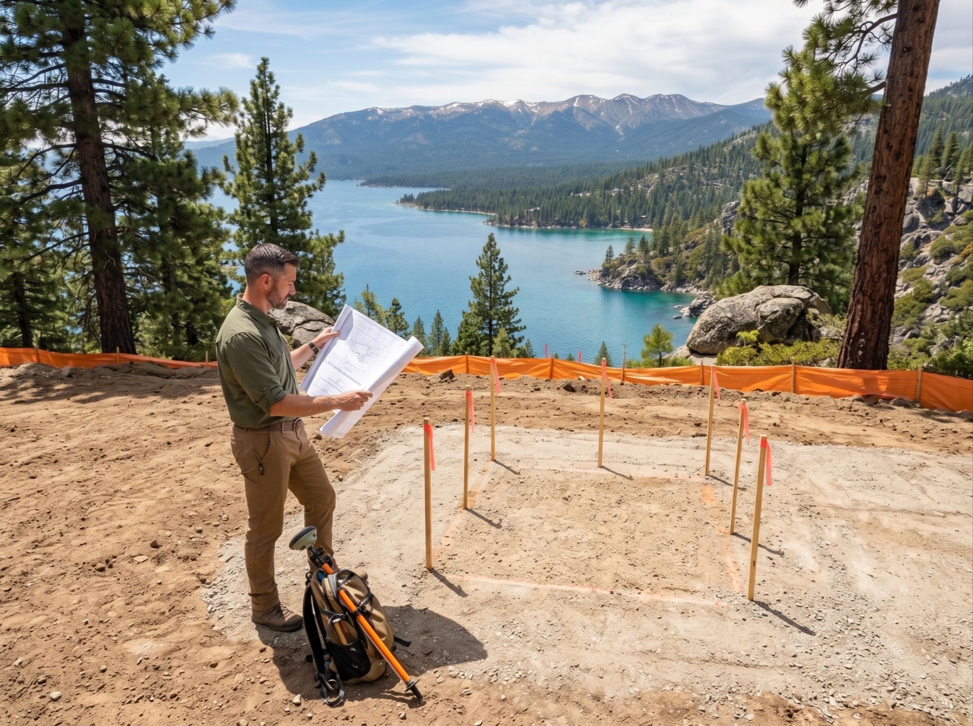 Vacant land and custom build due diligence in Nevada Lake Tahoe with IPES TRPA and SEZ review