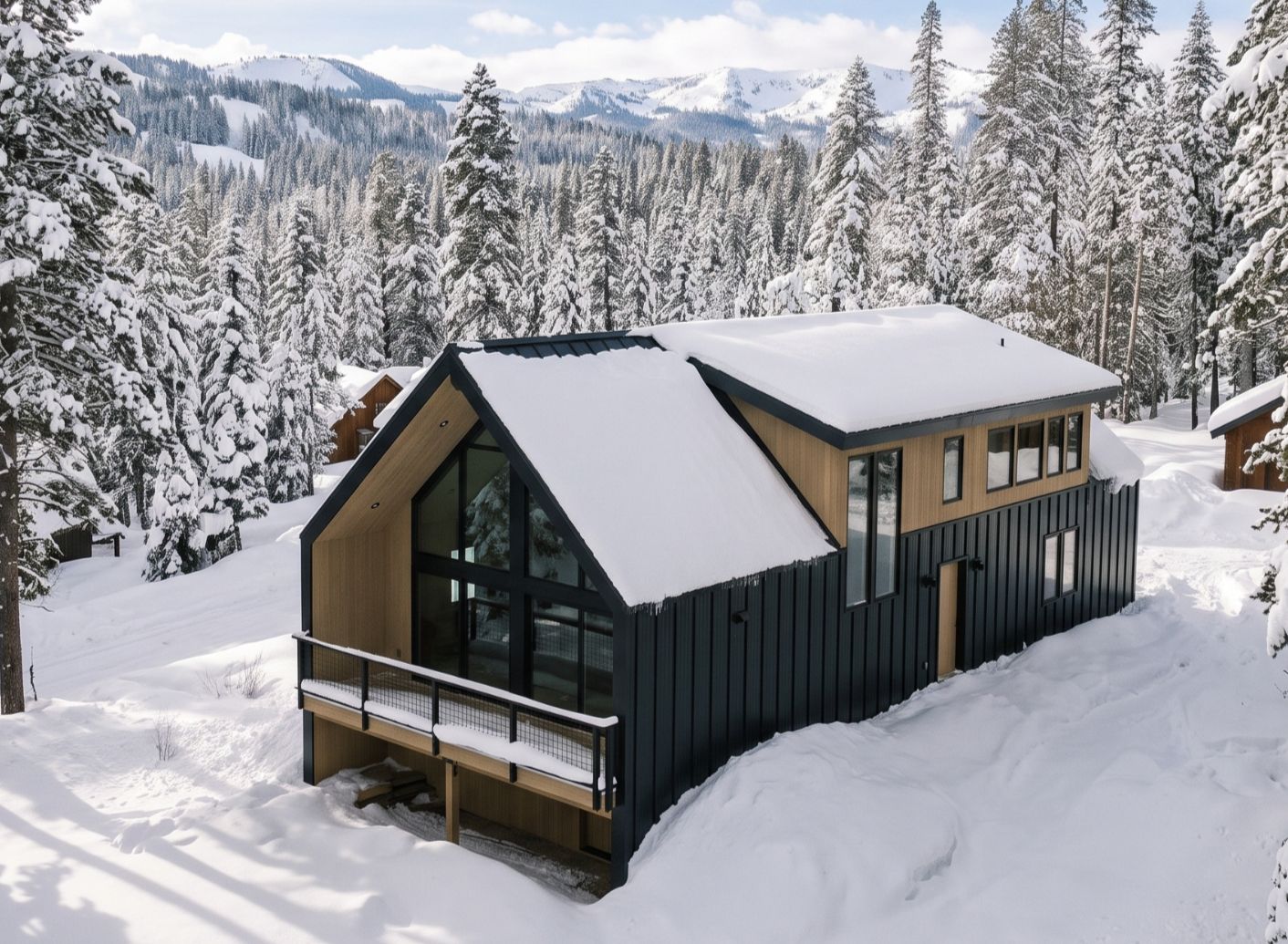 California and Washington buyers inspecting winter-ready systems at a Nevada Lake Tahoe luxury home