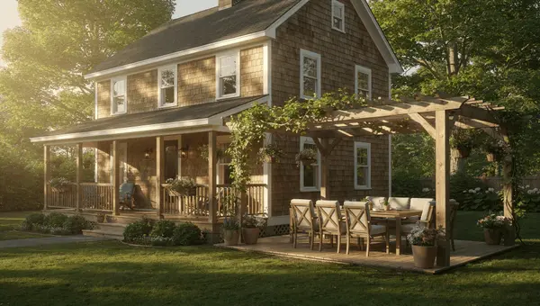 New England Colonial - Summer