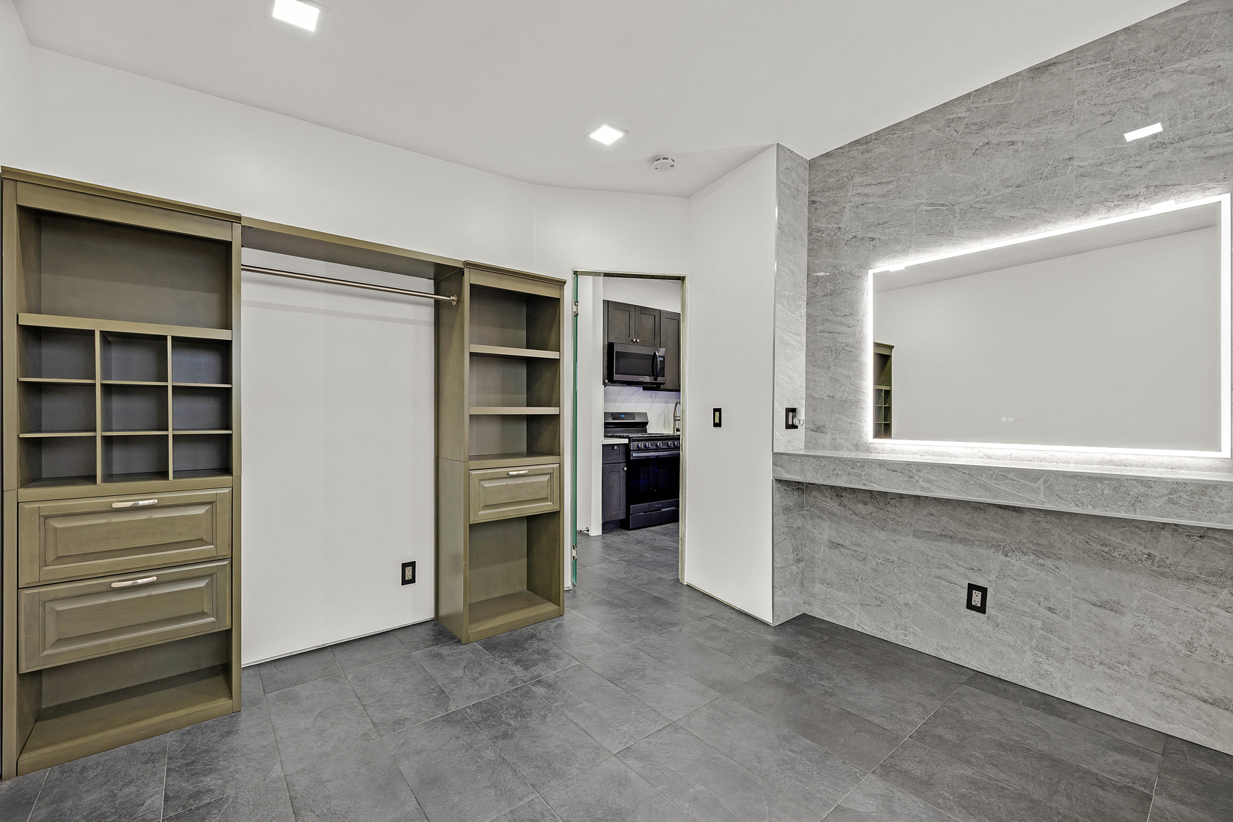 Built-in storage