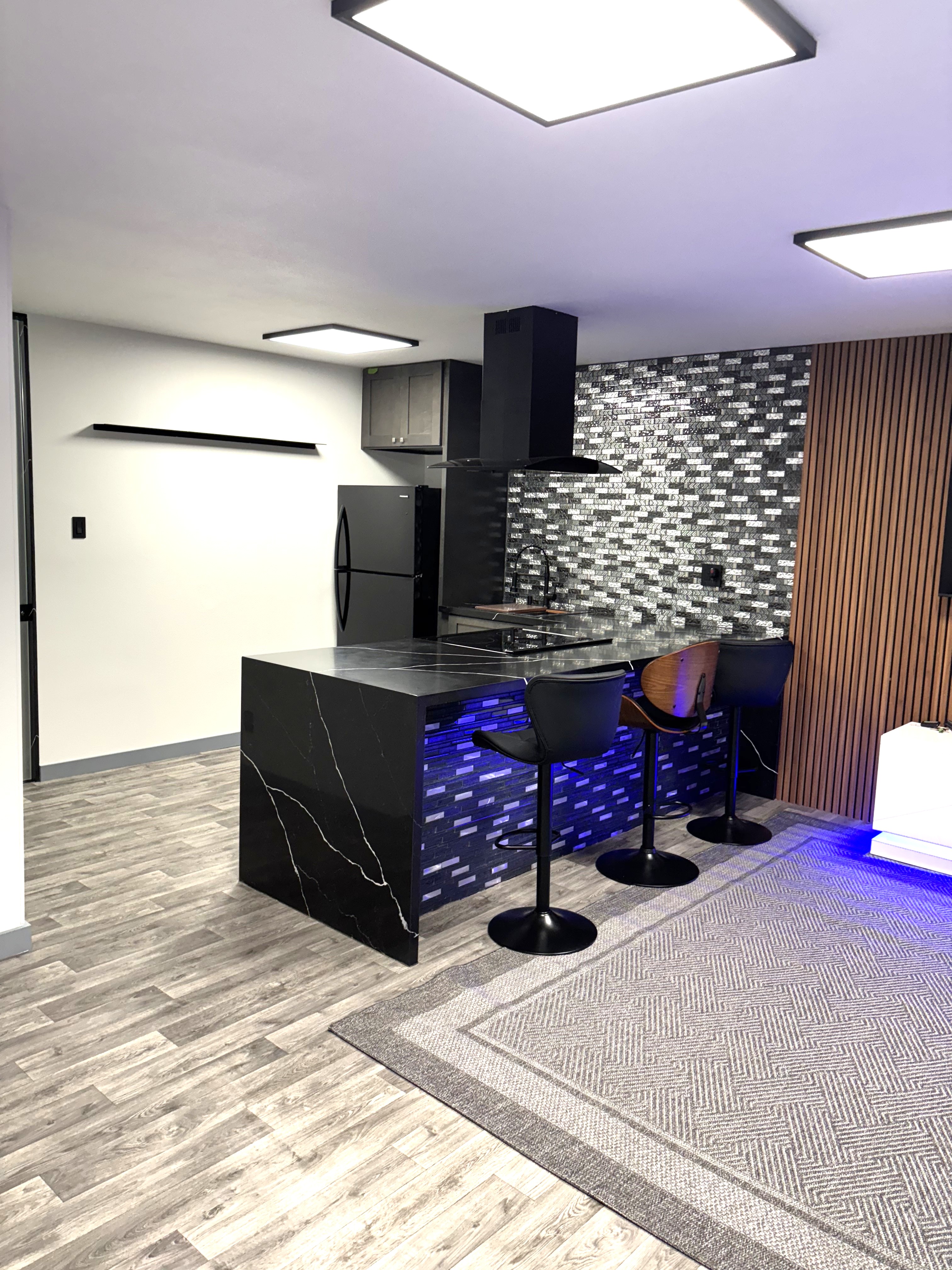 Apartment kitchen and breakfast bar at 1654 25th Avenue