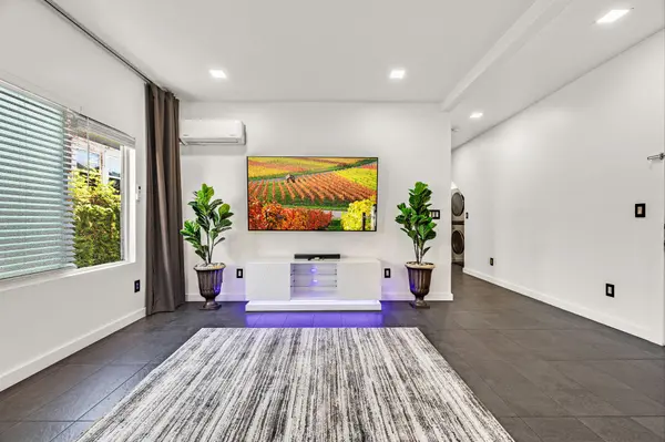 Renovated apartment living area