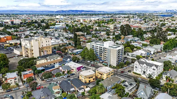 Skyline aerial view from 2300 Fruitvale
