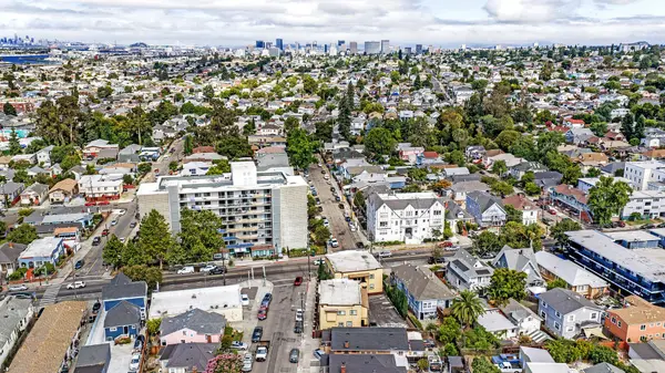 Second skyline aerial view from 2300 Fruitvale