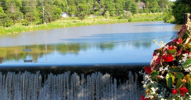 Fairy Lake waterfall representing Downtown Newmarket and Fairy Lake luxury living