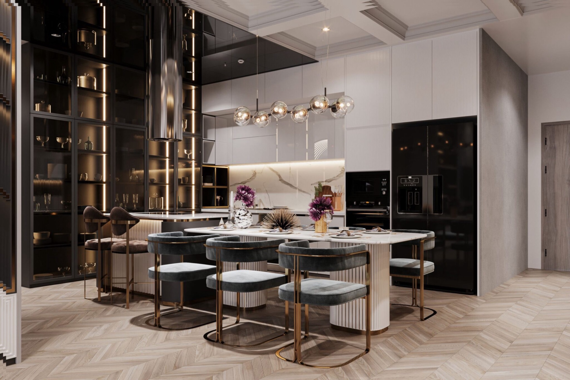 Luxury kitchen representing Bayview Hill home quality and lifestyle