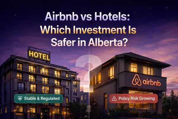 Airbnb vs Hotels in Alberta: Which Investment Is Safer in 2026?,Jay Hans