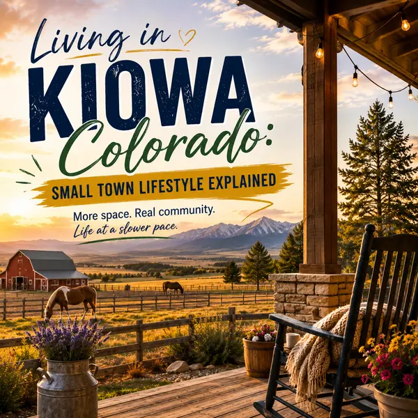 Living in Kiowa Colorado: Small Town Lifestyle Explained