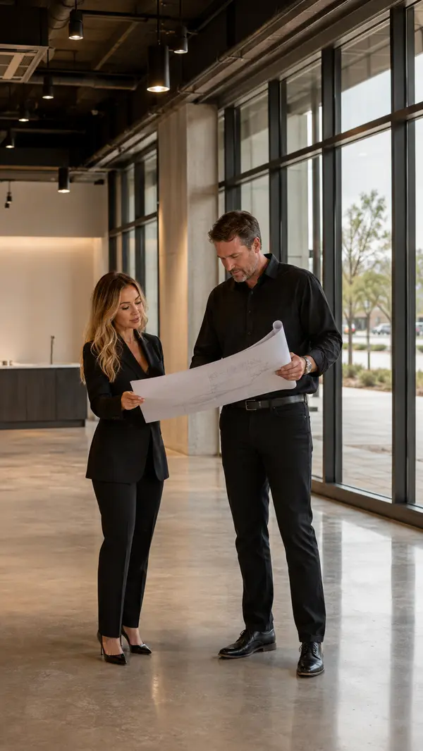 Leasing Plans in a Sunlit Shell
