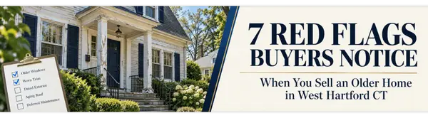 7 Red Flags Buyers Notice When You Sell an Older Home in West Hartford CT