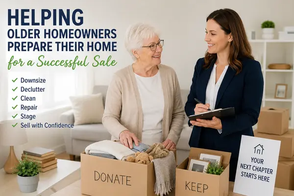 feature image of How Older Homeowners Can Prepare a House for Sale With Help From a Realtor
