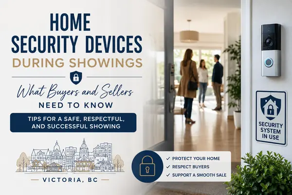feature image of Home Security Devices During Real Estate Showings in Victoria, BC: What Buyers and Sellers Need to Know