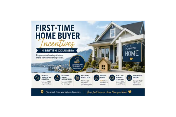First-Time Home Buyer Incentives in British Columbia: What You Can Qualify for in 2026