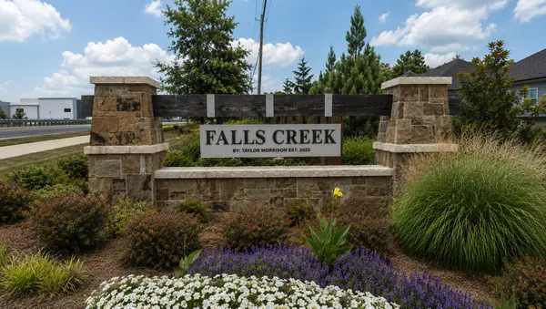 Falls Creek new construction community in Flowery Branch, GA