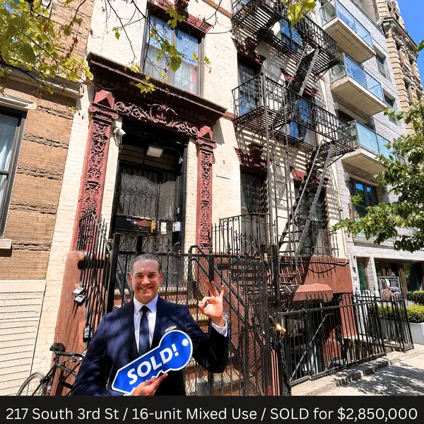 217 South 3rd St 16-unit Mixed Use SOLD for $2,850,000 NY