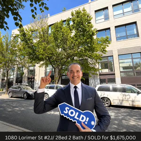 1080 Lorimer St #2J/ 2Bed 2 Bath / SOLD for $1,675,000 NY NYC real estate Sell