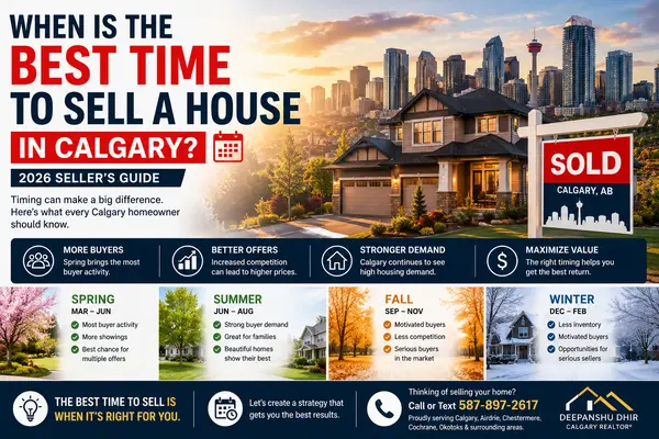 When Is the Best Time to Sell a House in Calgary? (2026 Seller’s Guide)