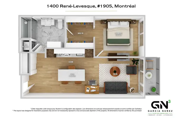 1400 Boul. René-Lévesque O. #1905, Montréal (ville-marie), QC H3G1T6