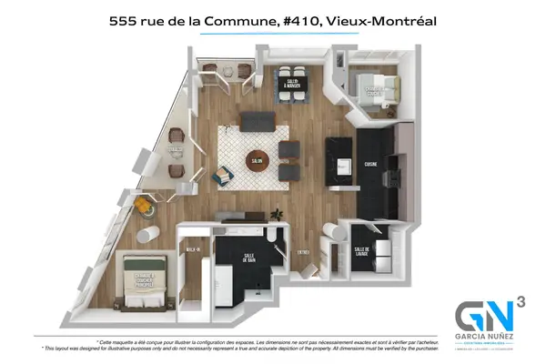 555 Rue de la Commune O. #410, Montréal (ville-marie), QC H3C5X5