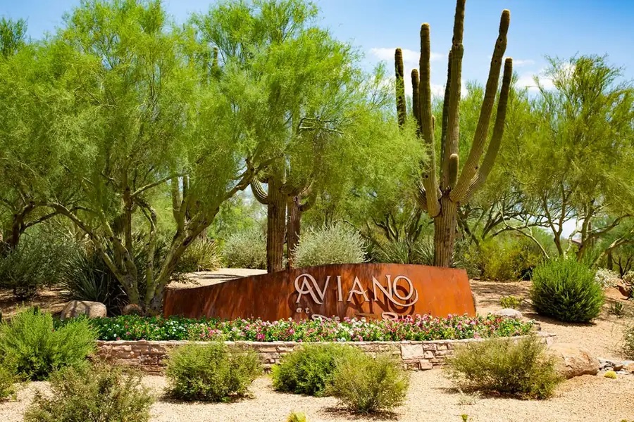 Aviano at Desert Ridge community entrance