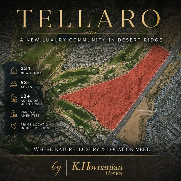 feature image of New Home Projects Planned in Desert Ridge Phoenix AZ | Blandford Homes & K. Hovnanian Homes