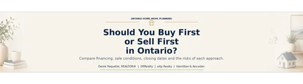 Should You Buy First or Sell First in Ontario?