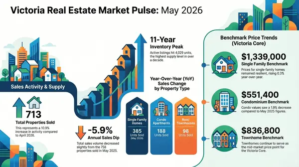 Victoria’s 11-Year Inventory Peak: Why the Real Estate Standoff is Finally Over