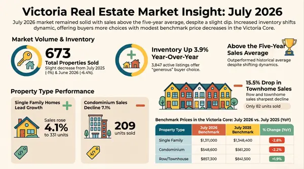 feature image of Victoria Real Estate Market Report – July 2026