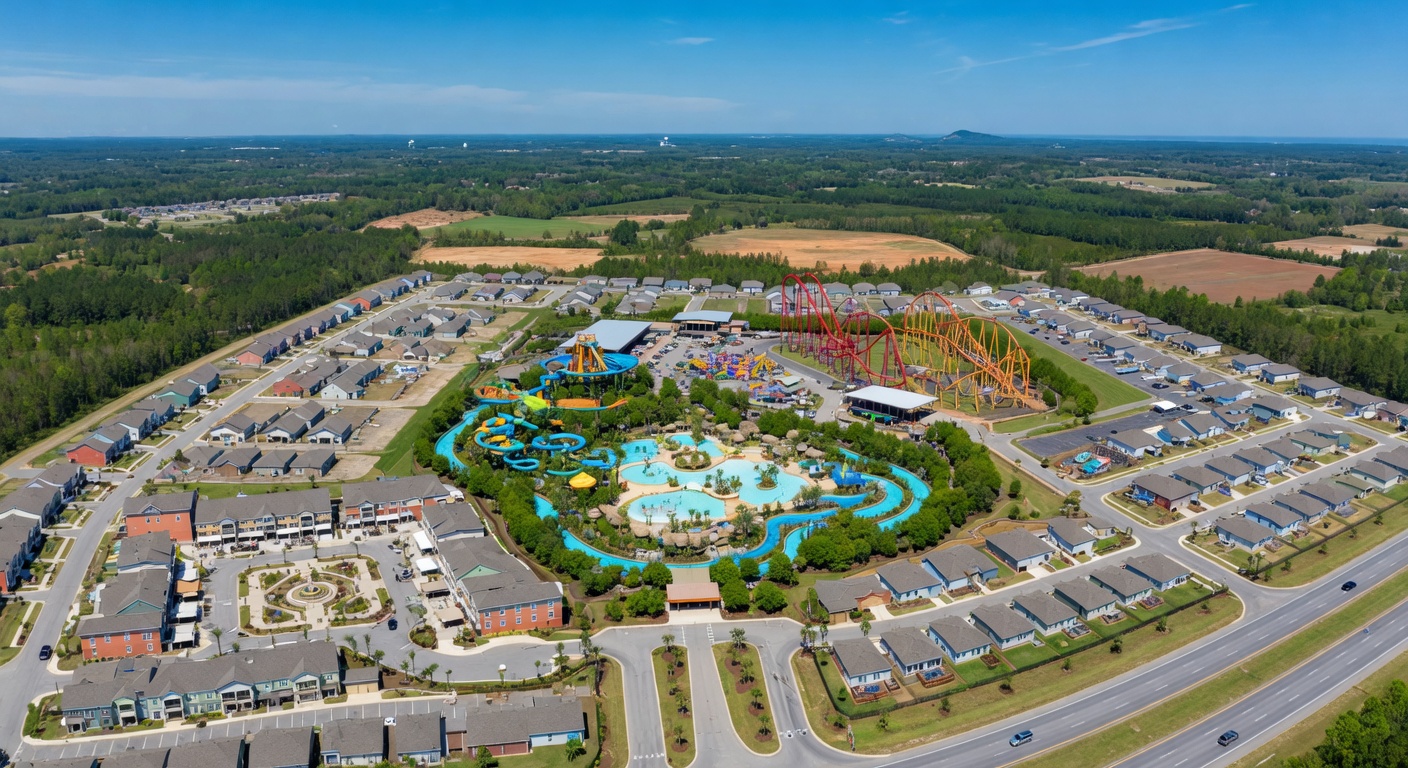 OWA amusement park and Foley Alabama
