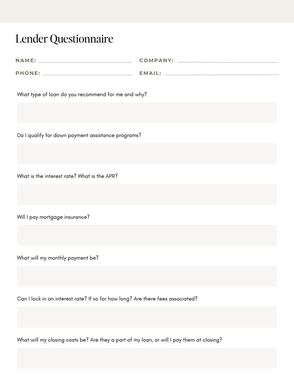 Belfiore & Co Home Buyer Guide page 12