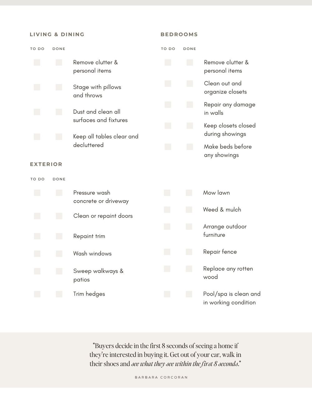 Belfiore & Co Home Seller Guide page 9