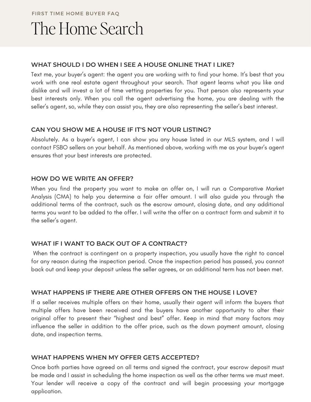 Belfiore & Co Home Buyer Guide page 30