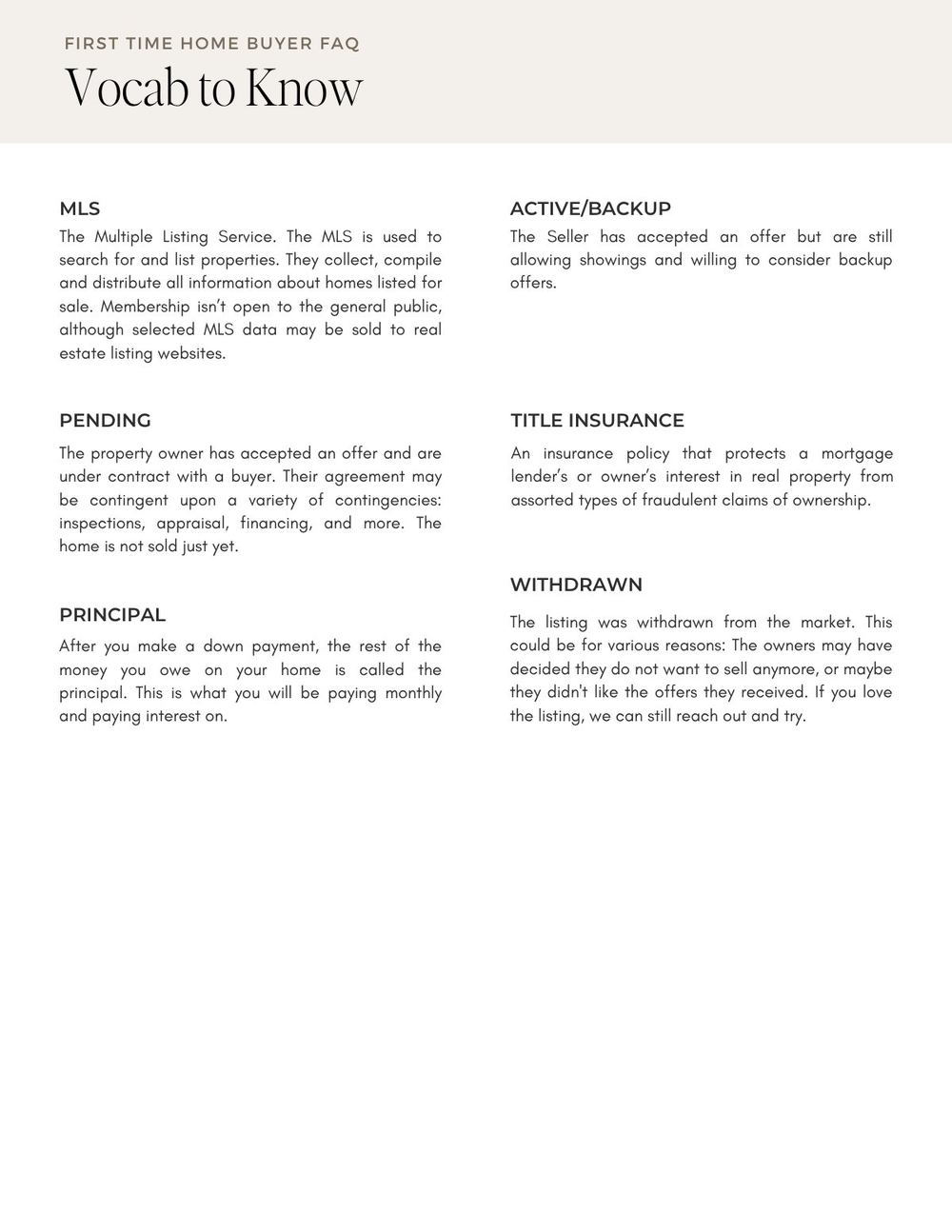 Belfiore & Co Home Buyer Guide page 33