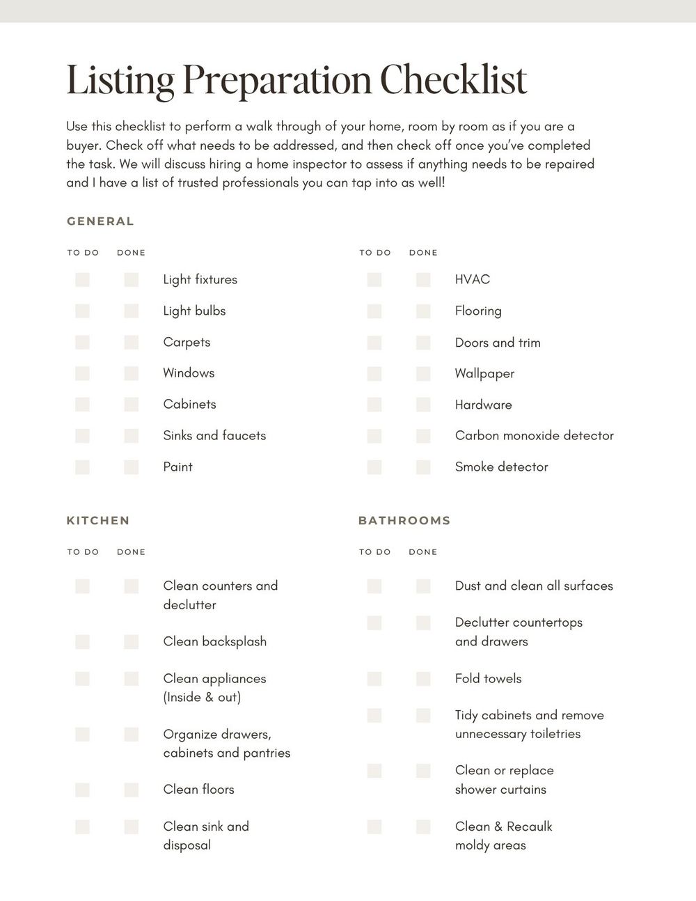 Belfiore & Co Home Seller Guide page 8