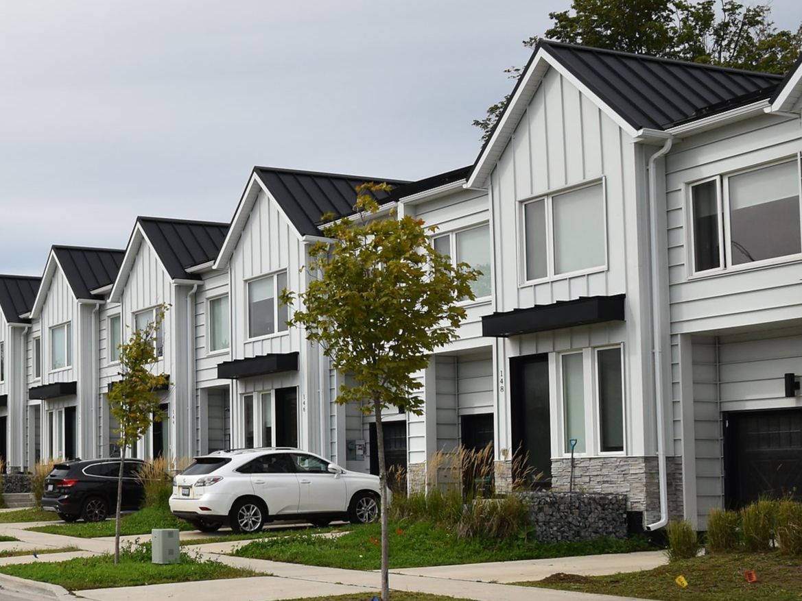 A residential street in the Holly neighbourhood of Barrie