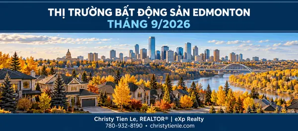 feature image of Thị trường bất động sản Edmonton tháng 9/2026: Thông tin dành cho người mua và người bán
