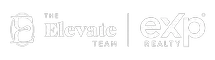 The Elevate Team Full Logo - White
