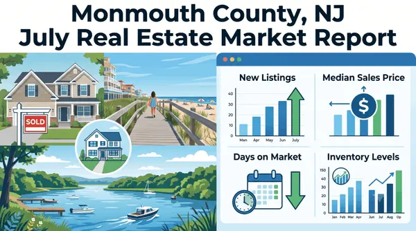 feature image of Monmouth County July Single Family Market Report