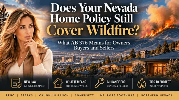 Nevada AB 376: Nevada Wildfire Home Insurance Guide 2026