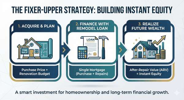 Flip Your Way to Future Wealth: The Magic of Fixer-Uppers and Remodel Loans