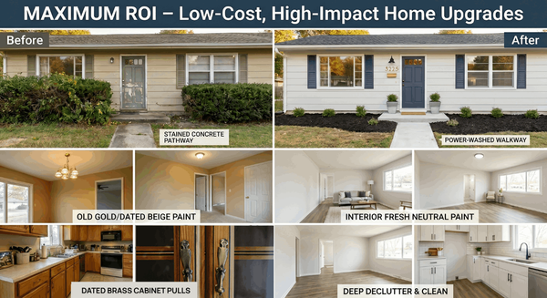 Maximum ROI – Low-Cost, High-Impact Upgrades to Complete Before Selling