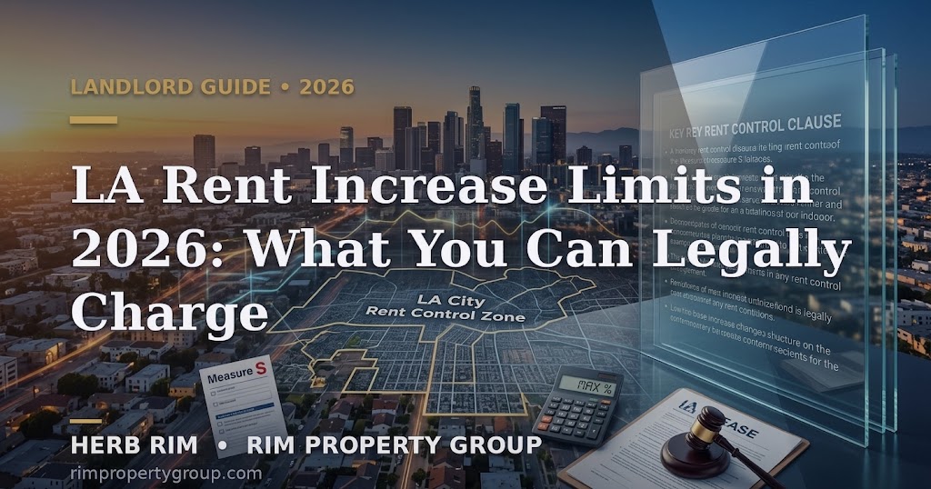 LA rent increase limits 2026 LARSO cap chart