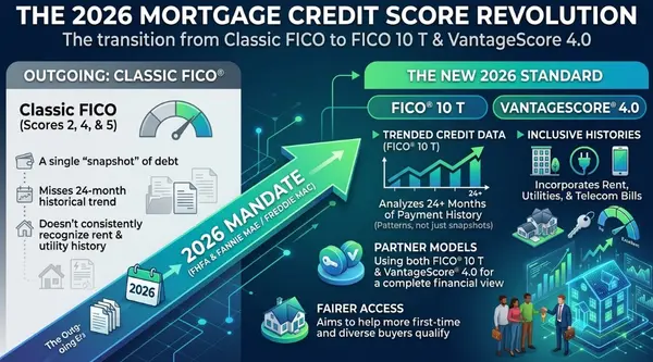 The Credit Score Overhaul for FICO score when buying a home