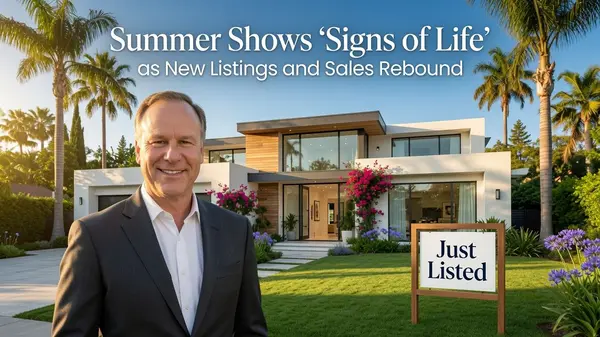 Summer Shows 'Signs of Life' as New Listings and Sales Rebound