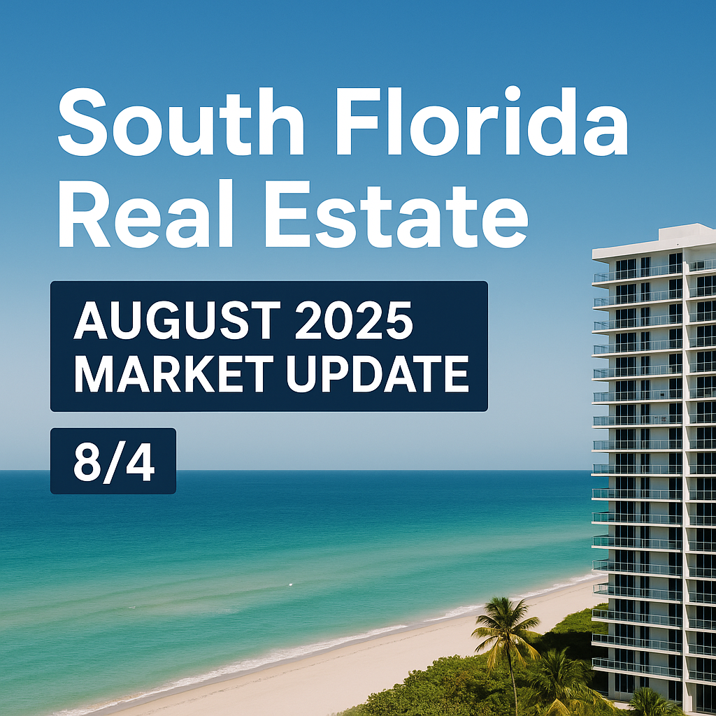 real estate market report for 8/4/2025